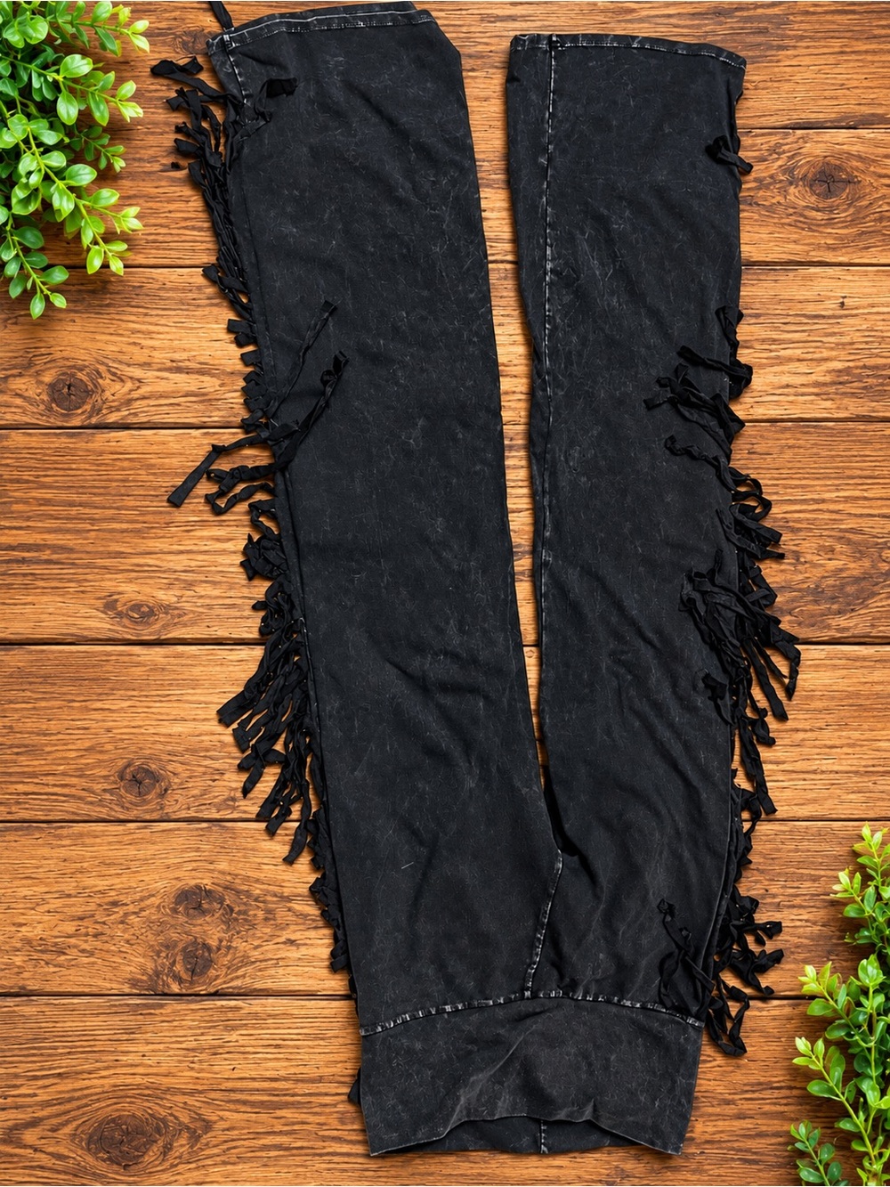 Brand New-  Black Boot-Cut Pants - T-Party Elegant Flare (yoga style material